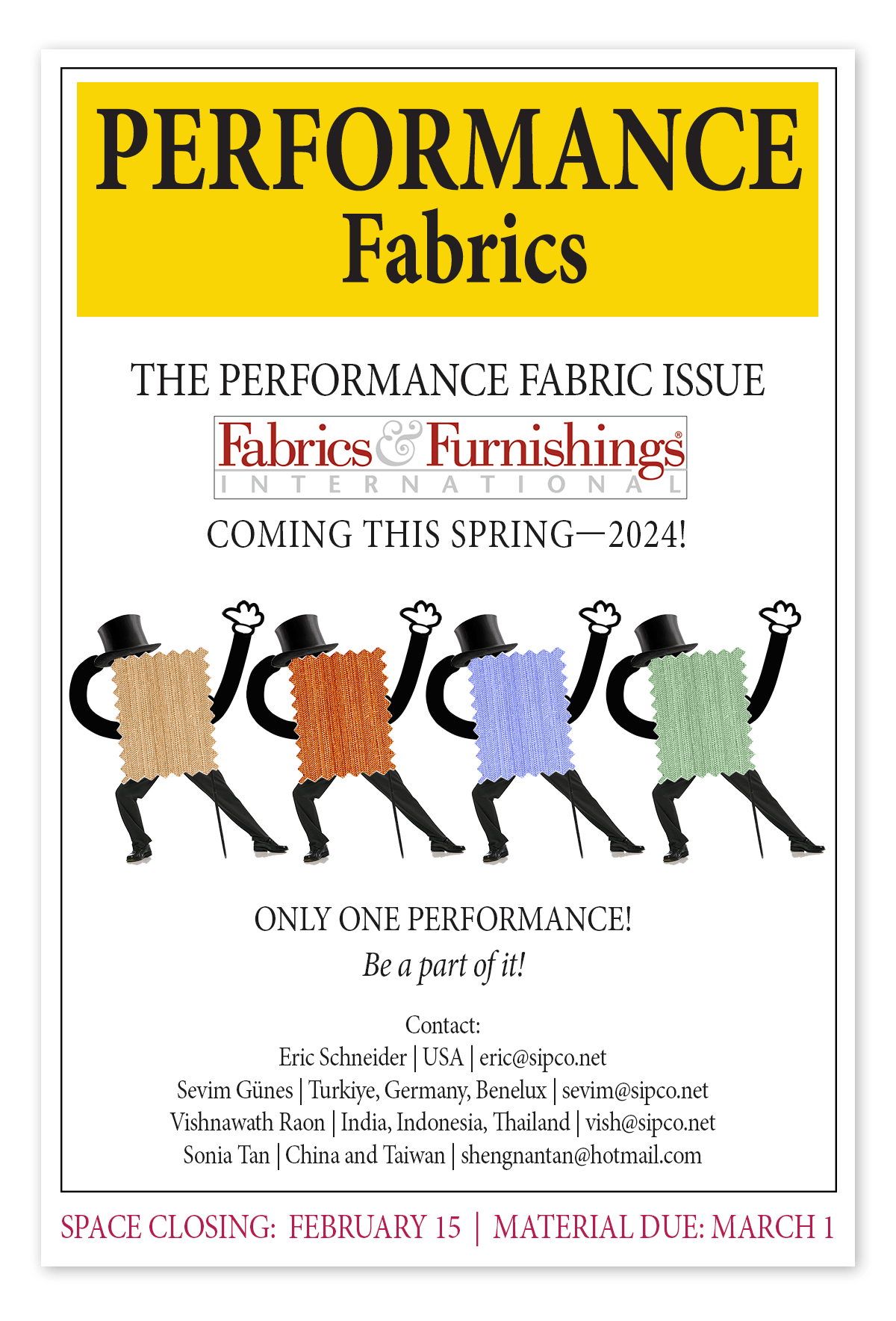The Performance Fabric Issue Fabrics & Furnishings International is